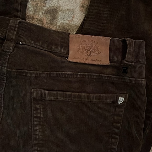 Men’s brown corduroy pants - Picture 5 of 5